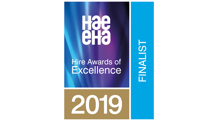 MCS Rental Software is selected as a finalist in the HAE Hire Awards of Excellence 2019