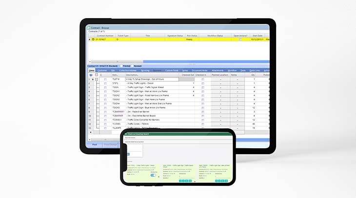 MCS Rental Software maakt het leveren van verhuurmateriaal eenvoudig met nieuwe mobiele functies