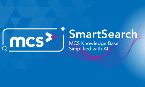 MCS führt SmartSearch ein – ein KI-Tool zur vereinfachten Suche in der Wissensdatenbank