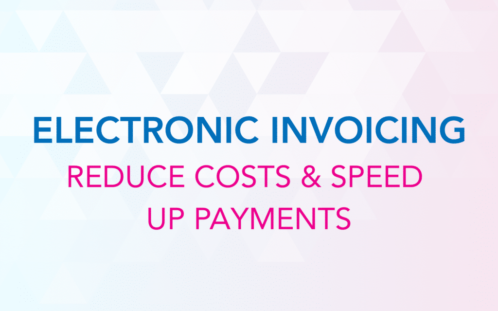 Reduce costs and speed up payments with electronic invoicing, for rental