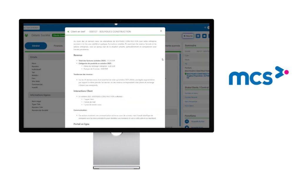 MCS développe un assistant IA pour les loueurs de matériel