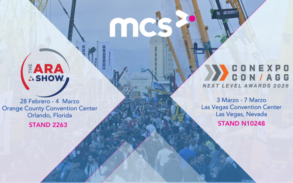 MCS Rental Software brilla en las dos exhibiciones más influyentes de Norteamérica: Conexpo-CON/AGG y ARA Show 2026