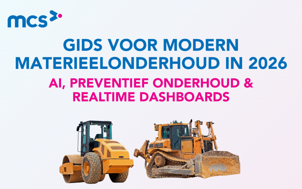 Gids voor modern materieelonderhoud in 2026: AI, preventief onderhoud en realtime dashboards