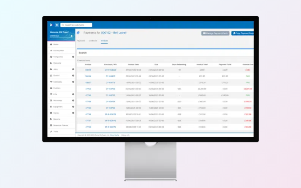 Transform Your Payments & Invoices with Latest Enhancement from MCS Rental Software